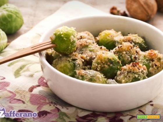Cavoletti di Bruxelles con gorgonzola e noci