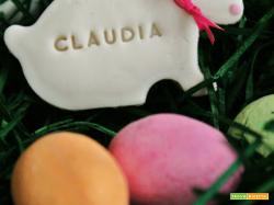 Coniglietti segnaposto per la tavola di Pasqua
