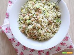 Insalata di bulgur con ceci e avocado (Cavoletto style)