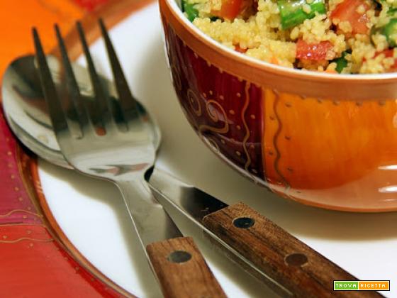 cous cous alle verdure croccanti e spezie