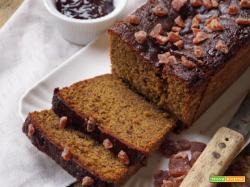 Cake rustico di grano saraceno con confettura di fragole
