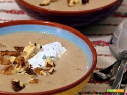 crema di castagne con ricotta, finocchietto e noci per MTC