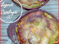 lasagna di carnevale in terracotta