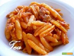 MALLOREDDU AL RAGU' DI SALSICCIA