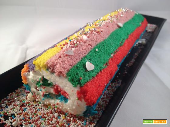 Una Rainbow Roll Cake e la mia nuova vita