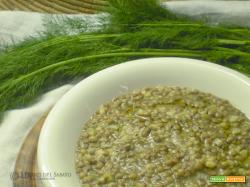 Minestra di lenticchie e finocchietto