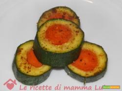 Zucchine con cuore di carote