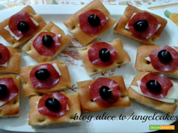 Antipasti di focaccia e bresaola