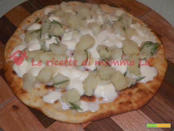 Pizza bianca alle patate