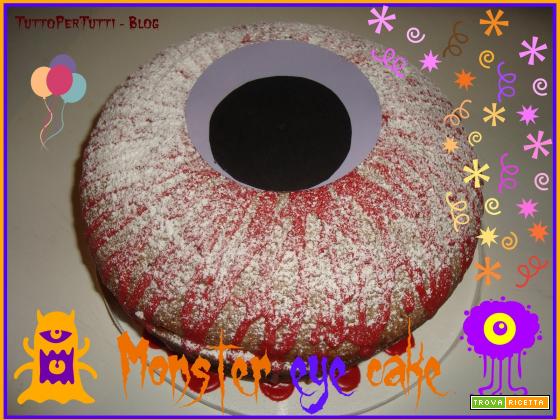 MONSTER EYE CAKE - Special Halloween