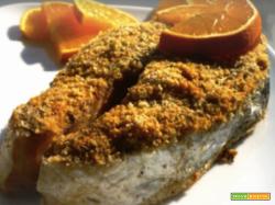 Salmone croccante
