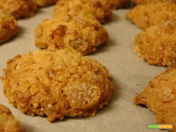 Ricetta antispreco: biscotti ai corn flakes fatti in casa
