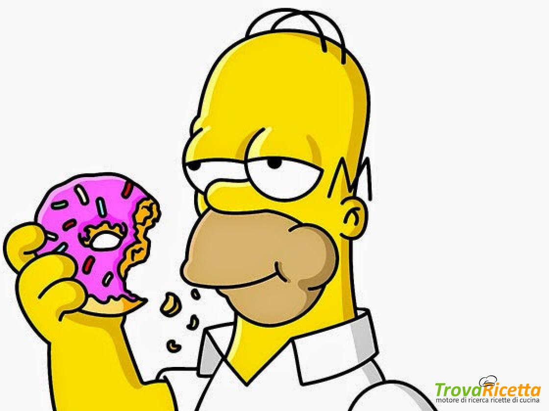 Le Ciambelle Donuts Di Homer Simpson Fatte In Casa Ricetta Trovaricetta Com