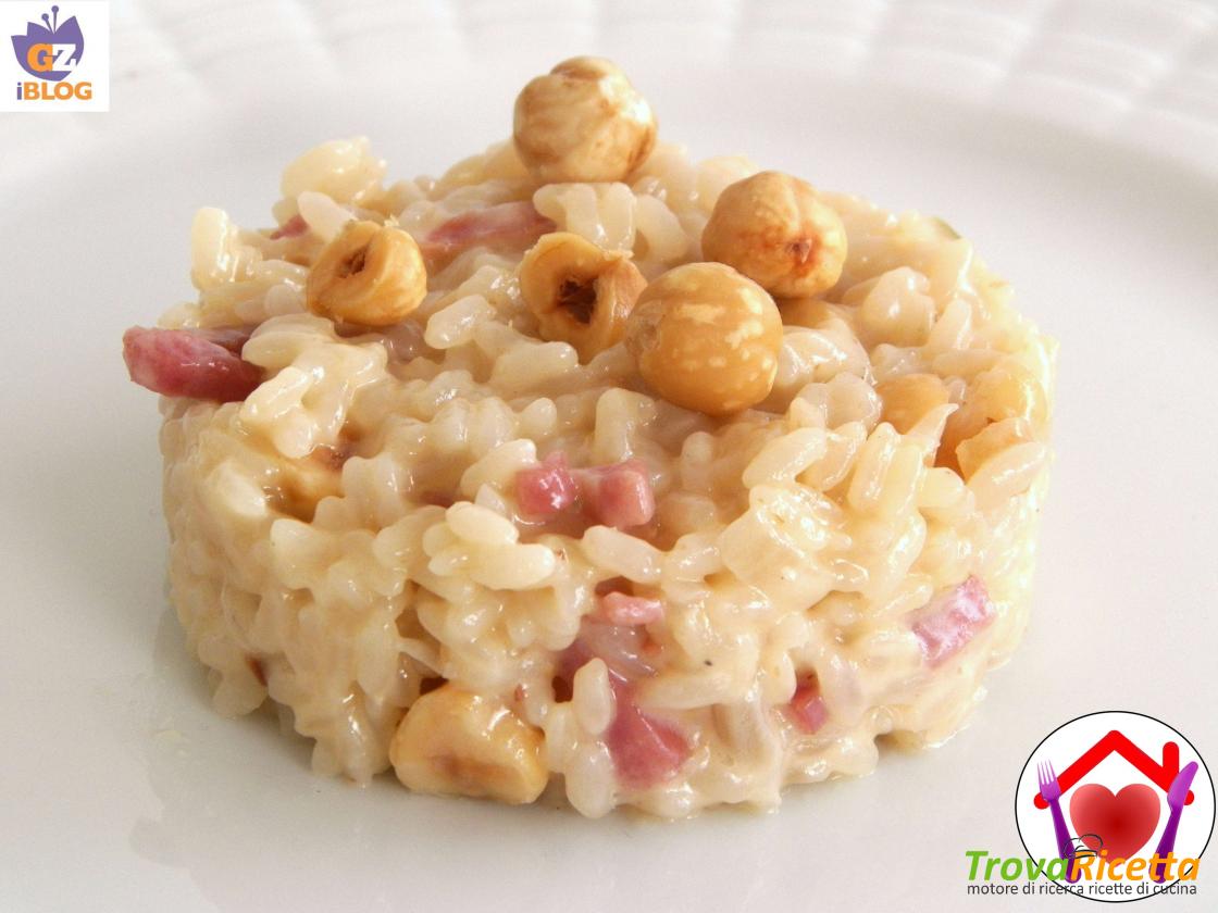 Risotto Con Taleggio Speck E Nocciole Ricetta Trovaricetta Com