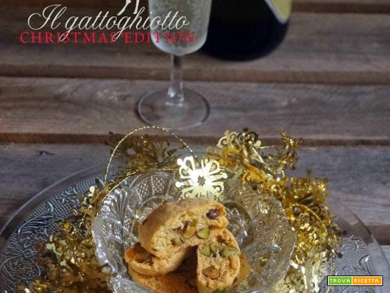 Cantucci al parmigiano e pistacchi...ed è ancora Christmas Edition!