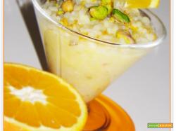 RISOTTO AGLI AGRUMI E PISTACCHI