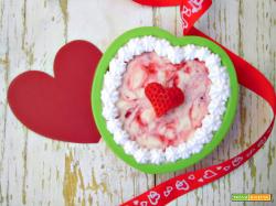 Romantiche mini cheesecake