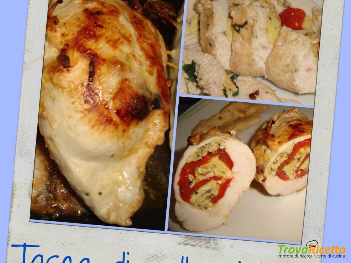 Tasca Di Pollo Ripiena Ricetta Trovaricetta Com