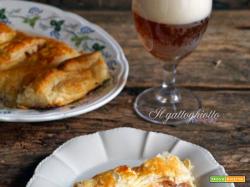 Strudel con mele e prosciutto di Praga