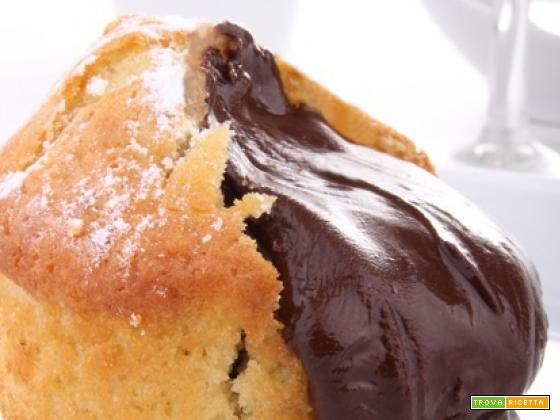 Muffin con cuore di nutella