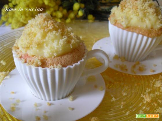 Cupcakes mimosa Bimby