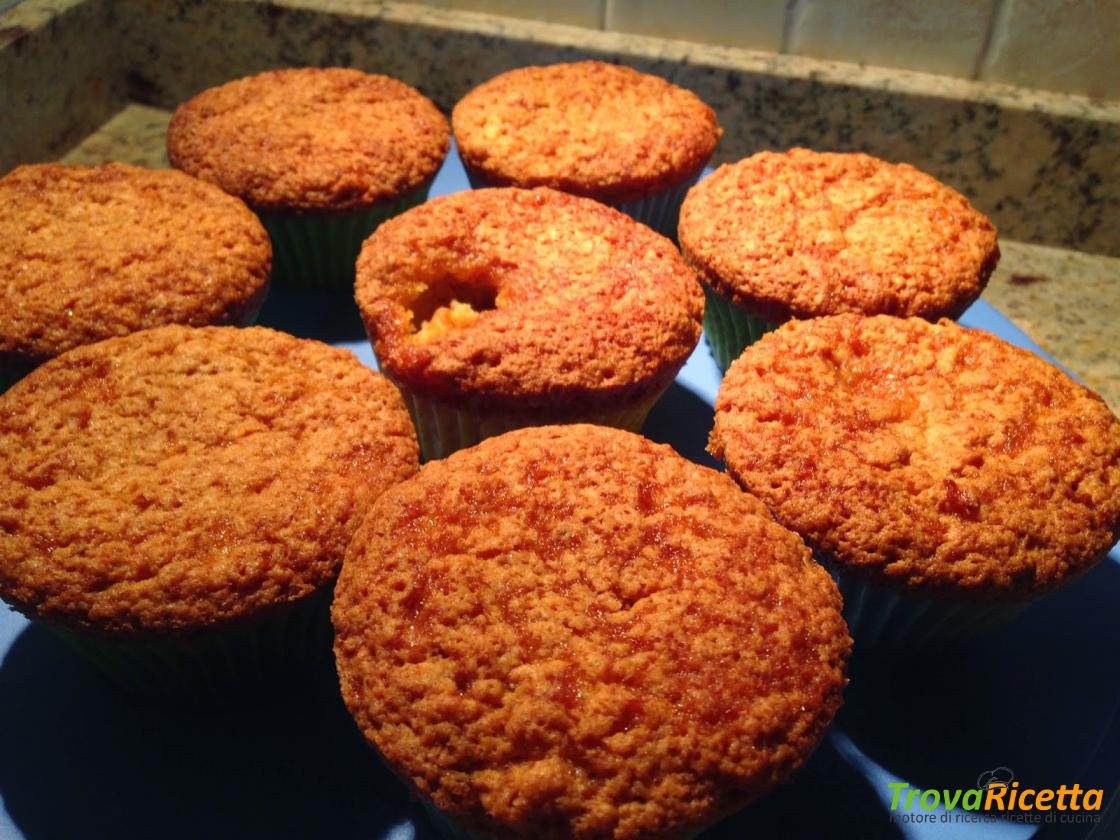 Con E Senza Bimby Muffin Con Quinoa Mandorle E Amaretti Ricetta Trovaricetta Com