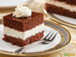 Torta panna e nutella