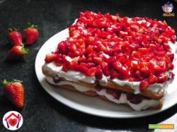 Tiramisù alle fragole