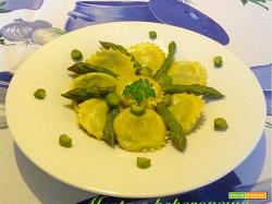 Ricetta Ravioli con asparagi e taleggio