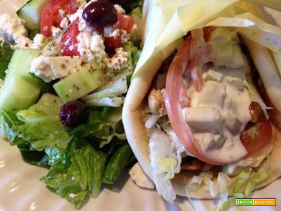 Gyros Pita Greca Ricetta Ricetta Trovaricetta Com