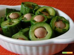 Zucchine ai wurstel