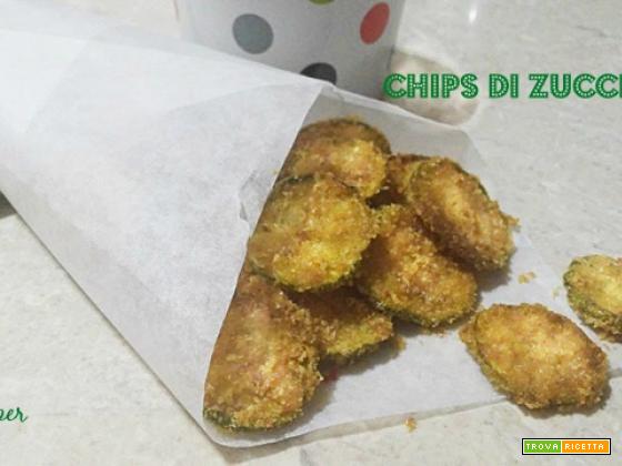 Chips di zucchine speziate al forno (ricetta light)
