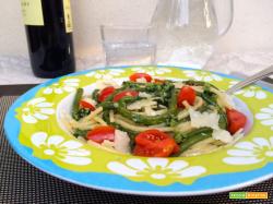 Spaghetti al pesto coi fagiolini di Sant'Anna