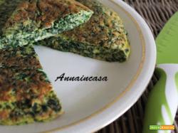 Frittata di spinaci