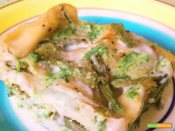 “LASAGNE AL PESTO E STRACCHINO….VEGANE!!!”