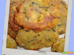 FRITTELLE DI ZUCCHINA & MAIS