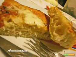Pizza con impasto alla birra