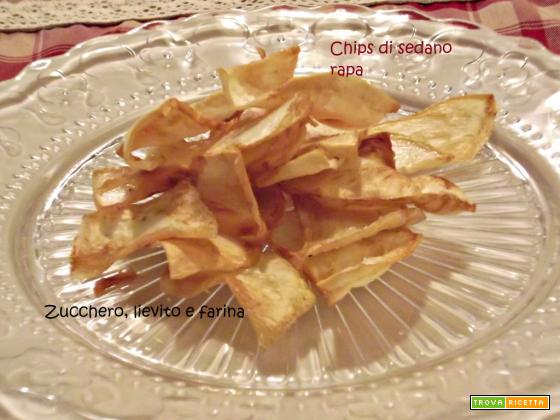 Chips di sedano rapa