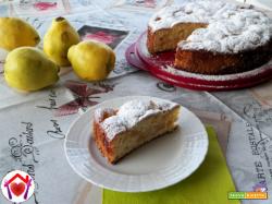 Torta di mele cotogne