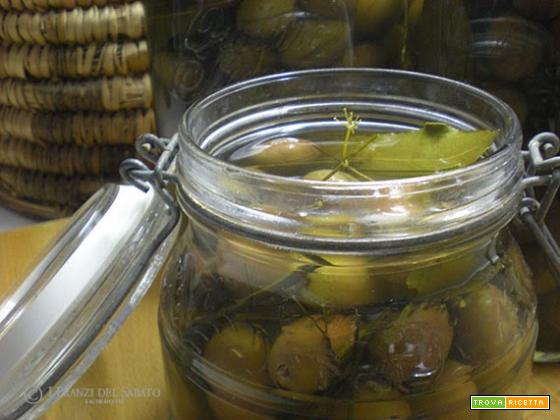Olive confettate... l'aromatizzazione