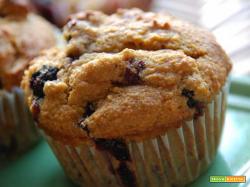 Muffin allo yogurt e mirtilli