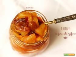 Chutney di pere allo zafferano