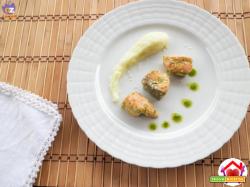 Bocconcini di salmone al sesamo
