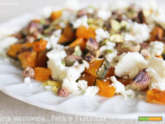 Zucca Mantovana, Feta e Pistacchi Tostati