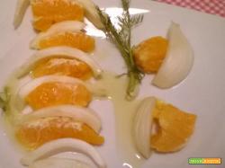 insalata arance finocchio