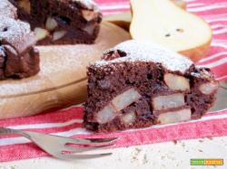 Torta con Cioccolato, Pere e Mascarpone