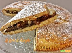 Crostata pere e cioccolato