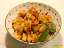 Patate saporite e croccanti in padella