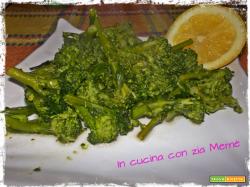 Cime di rapa al limone