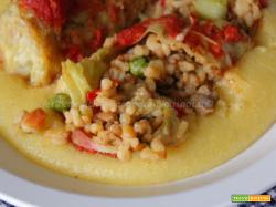 Involtini ai 5 cereali con salsiccia di pollo e tacchino